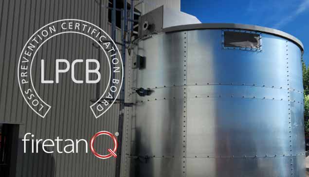 LPCB approval for Balmoral fire sprinkler tanks