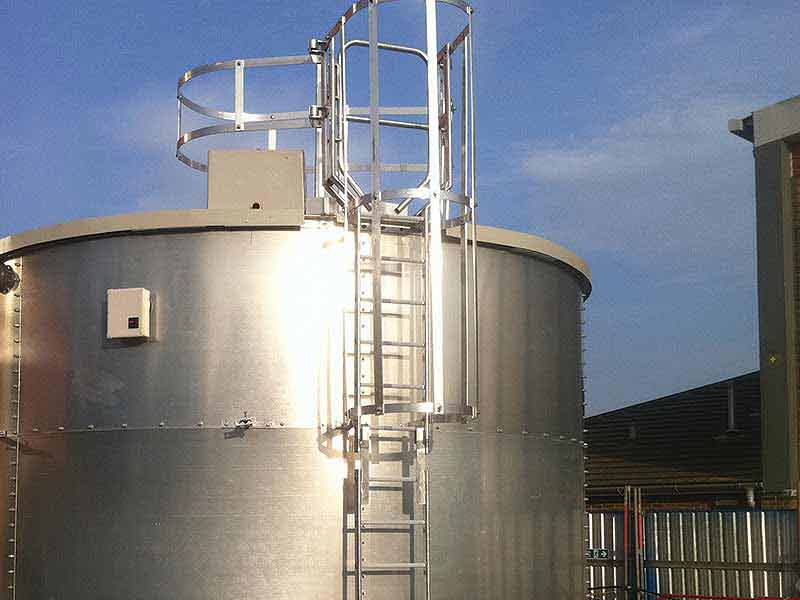 Cylindrical steel tank quality
